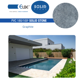 Liner PVC armé 180/100ème ELBE Solid Stone