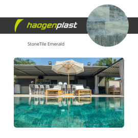 Liner PVC armé 150/100ème Haogenplast StoneTile