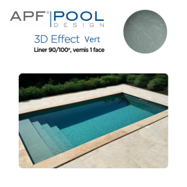 Liner texturé APF 3D EFFECT verni 1 face 90/100ème