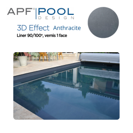 Liner texturé APF 3D EFFECT verni 1 face 90/100ème