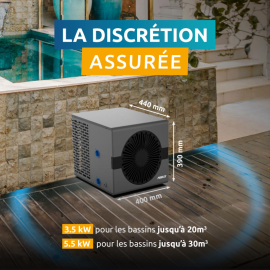Pompe à chaleur/PAC Poolex Nano New