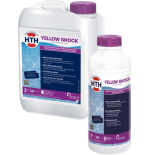 Anti-algues piscine hth YELLOW Shock liquide - 3 litres