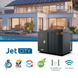 Pompe à chaleur/PAC Poolex Jet City - Modèle 55
