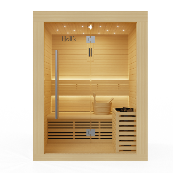 Sauna traditionnel vapeur Holl's Utopia Hemlock