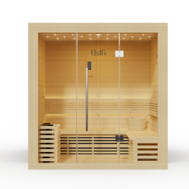 Sauna traditionnel vapeur Holl's Utopia Hemlock
