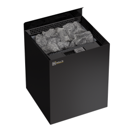 Poêle électrique Holl's Vulkano Combi Black pour sauna