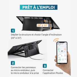 Kit photovoltaïque Poolex Plug&Play