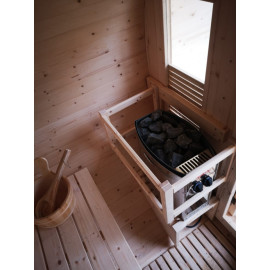 Sauna d'extérieur GAIA NOVA 6 places ou 3 allongés