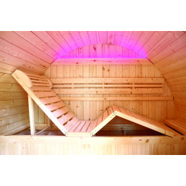 Sauna d'extérieur GAIA BELLA 3 places