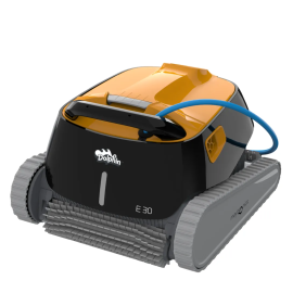 Robot piscine électrique Dolphin E30 – Nettoyage fond, parois et ligne d’eau – Filtration double niveau