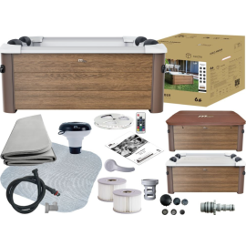 Spa MSpa AÉRO AMBER PLUS semi-rigide 180x180