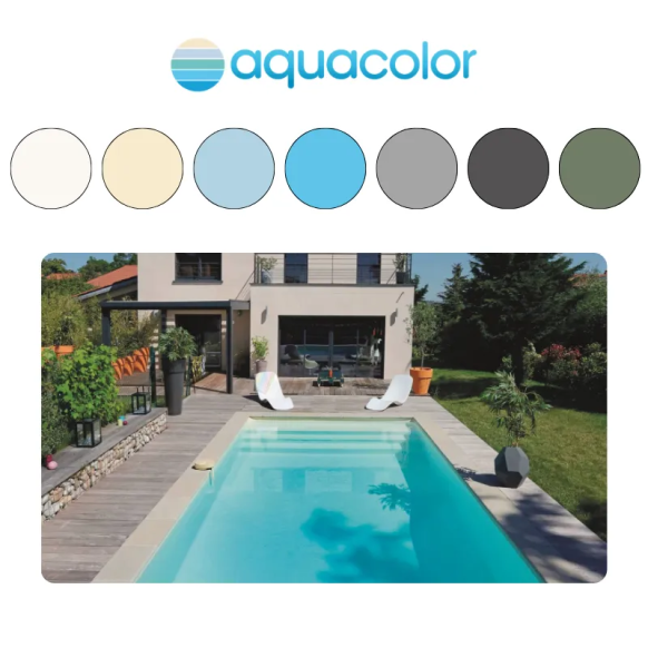 PVC liquide Aquastone/Aquacolor PF3000 pour liner/PVC armé
