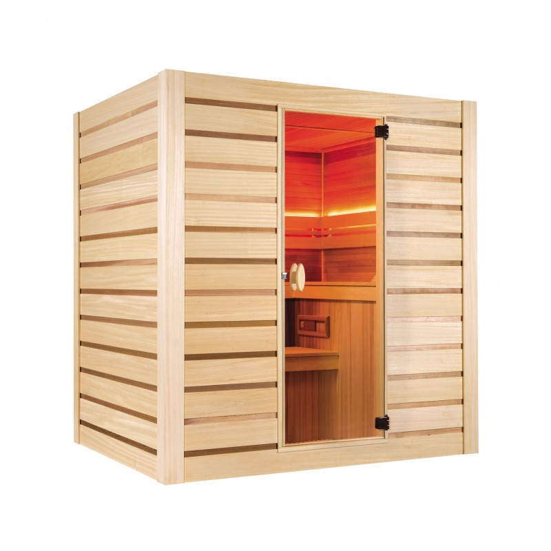 Sauna Portable à structure en acier à Joint Simple, Sauna à vapeur