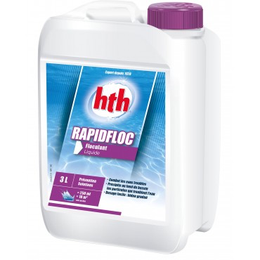 Floculant liquide piscine hth RAPIDFLOC - 3 litres