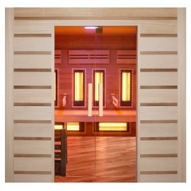 Sauna Traditionnel Hybride Combi Access