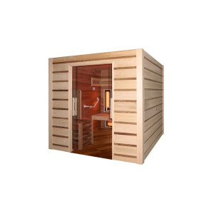 Sauna Traditionnel Holl's Combi Access Evo - mobilité réduite