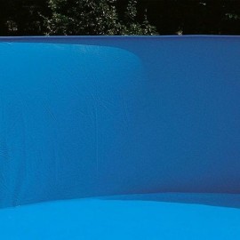 Liner overlap bleu marine pour piscine acier hors-sol