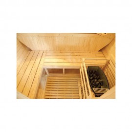 Sauna d'extérieur GAIA LUNA 6 places ou 3 allongés