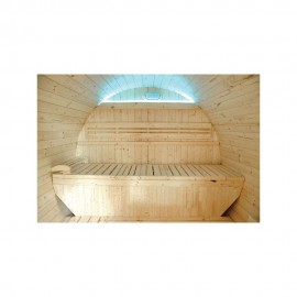 Sauna d'extérieur GAIA OMEGA 6 places ou 3 allongOSSAés