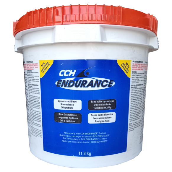 Hypochlorite de calcium CCH Endurance (HTH Advanced) galets 255 g - 11 kg