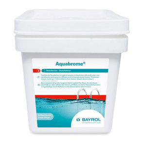 Brome Bayrol Aquabrome pastilles 20 g. désinfection piscine